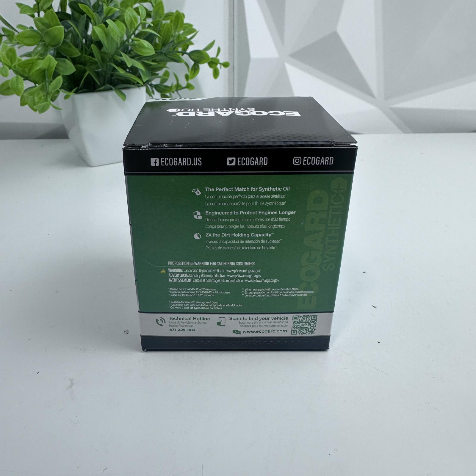 Box of 6 Ecogard Spin-On Engine Synthetic Oil Filter S11642 fits 19 Cadillac CTS - Photo 7