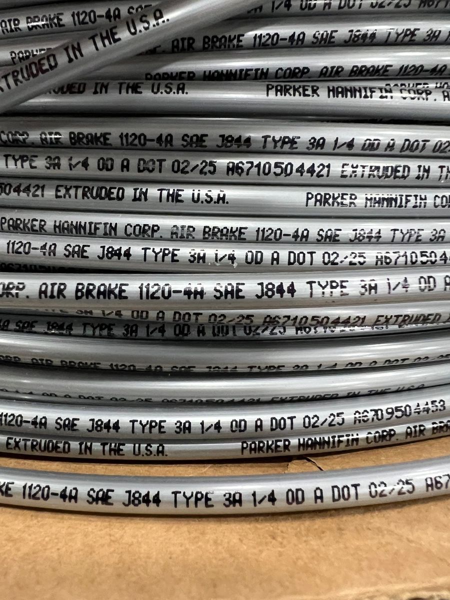 PARKER 1120-4A-SIL-1000 Nylon Air Brake Tubing - 2 Spools - Photo 3