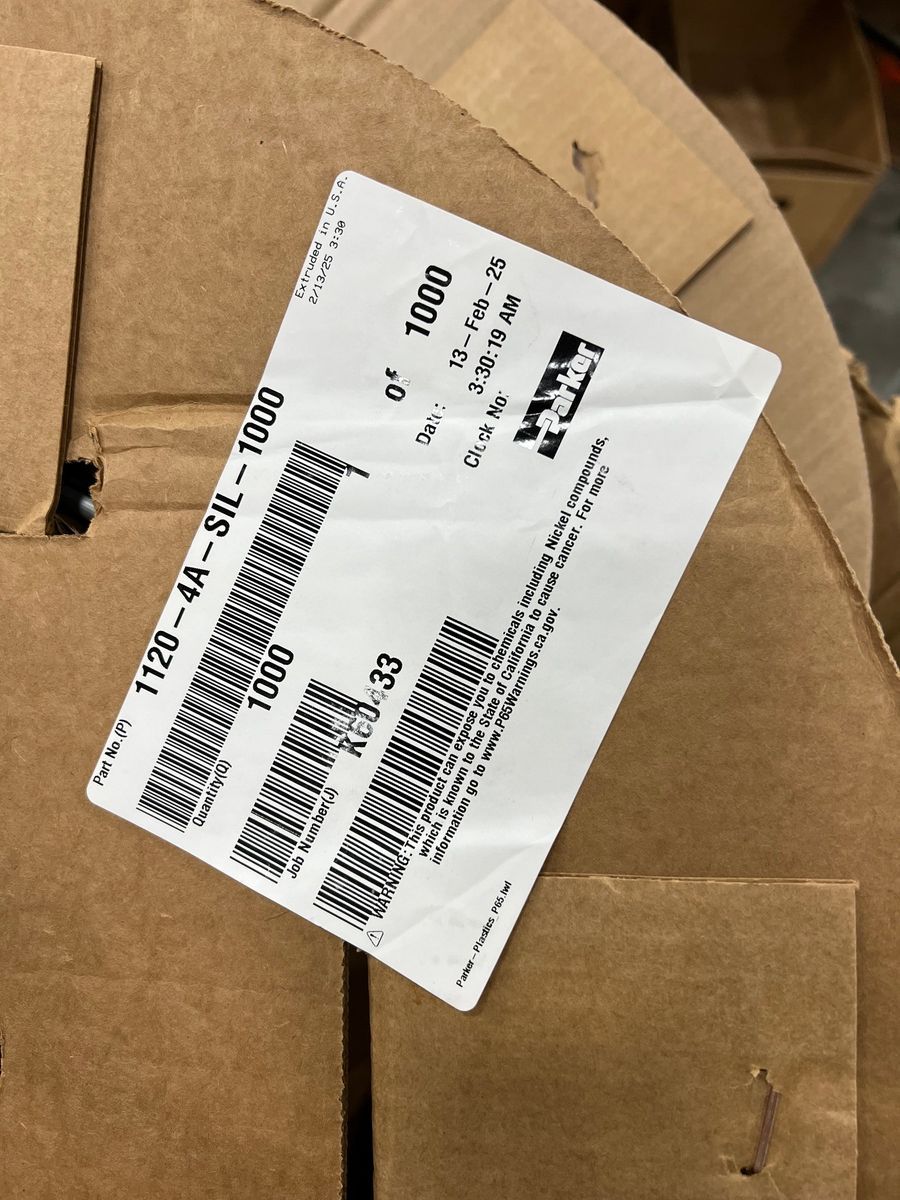 PARKER 1120-4A-SIL-1000 Nylon Air Brake Tubing - 2 Spools - Photo 5