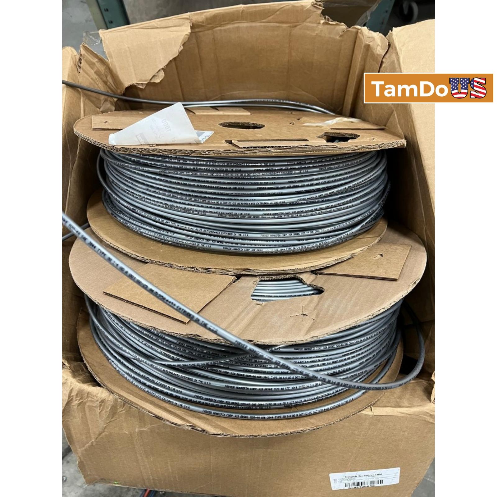 PARKER 1120-4A-SIL-1000 Nylon Air Brake Tubing - 2 Spools - Photo 8