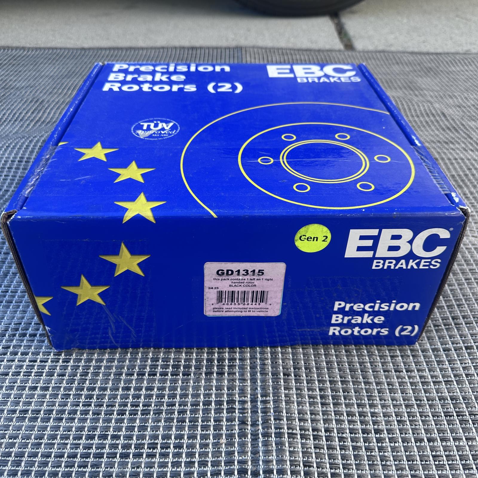 EBC GD1315 3GD Series Sport Dimpled/Slotted Rear Rotors Set - 2004-2013 Mazda 3 - Photo 6