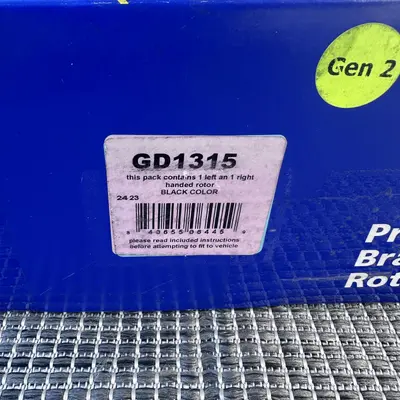EBC GD1315 3GD Series Sport Dimpled/Slotted Rear Rotors Set - 2004-2013 Mazda 3 at Car & Truck Parts & Accessories in new condition