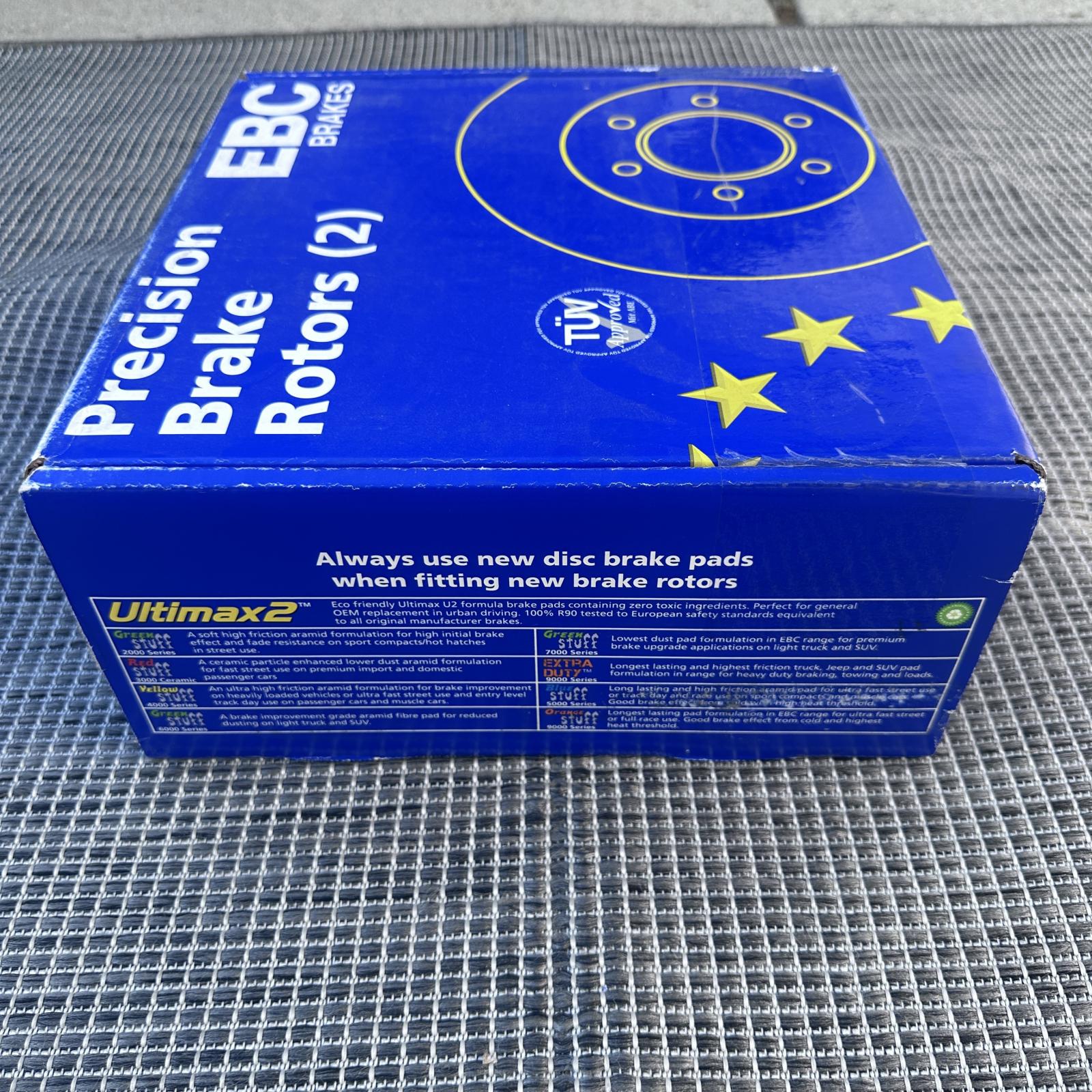 EBC GD1315 3GD Series Sport Dimpled/Slotted Rear Rotors Set - 2004-2013 Mazda 3 - Photo 8