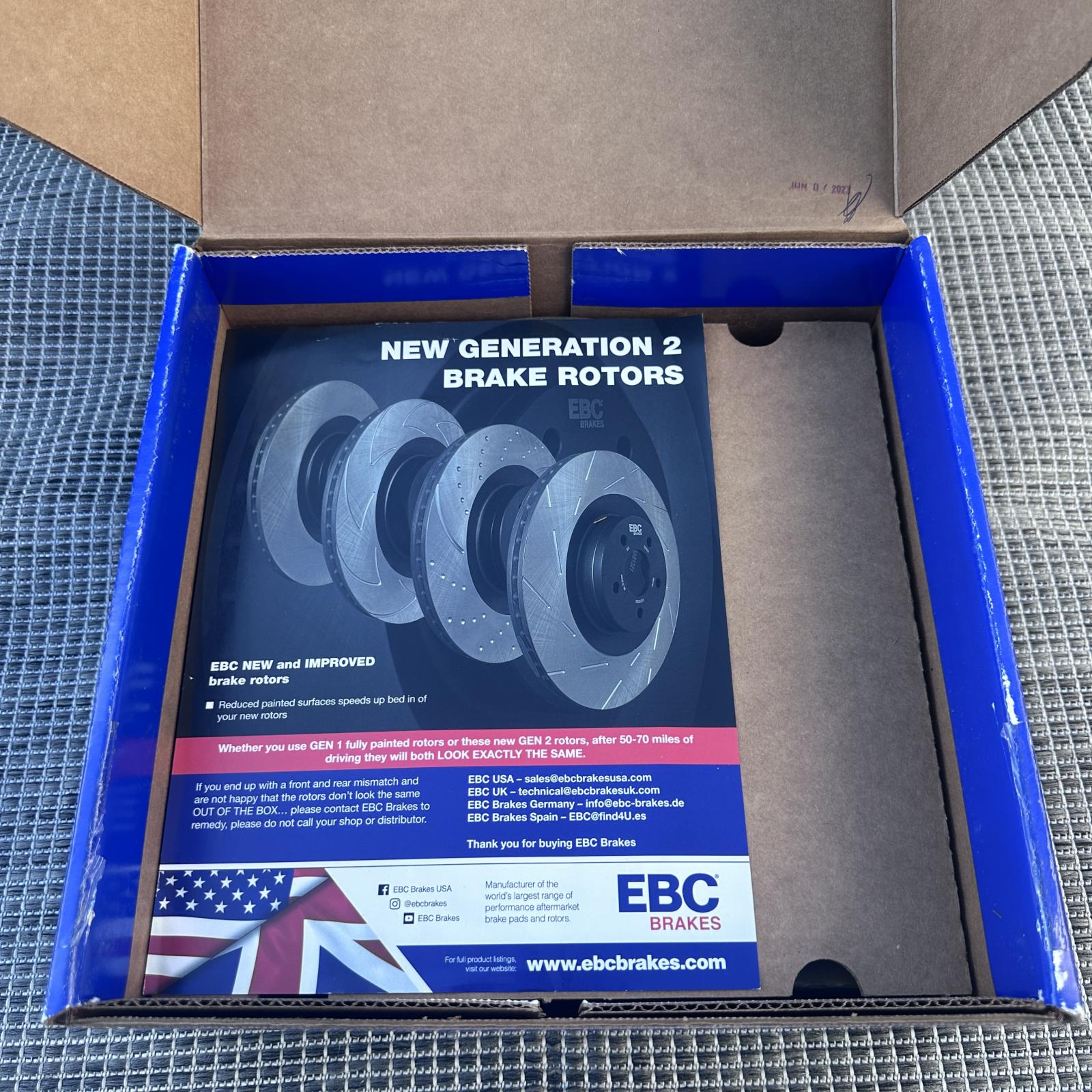 EBC GD1315 3GD Series Sport Dimpled/Slotted Rear Rotors Set - 2004-2013 Mazda 3 - Photo 7