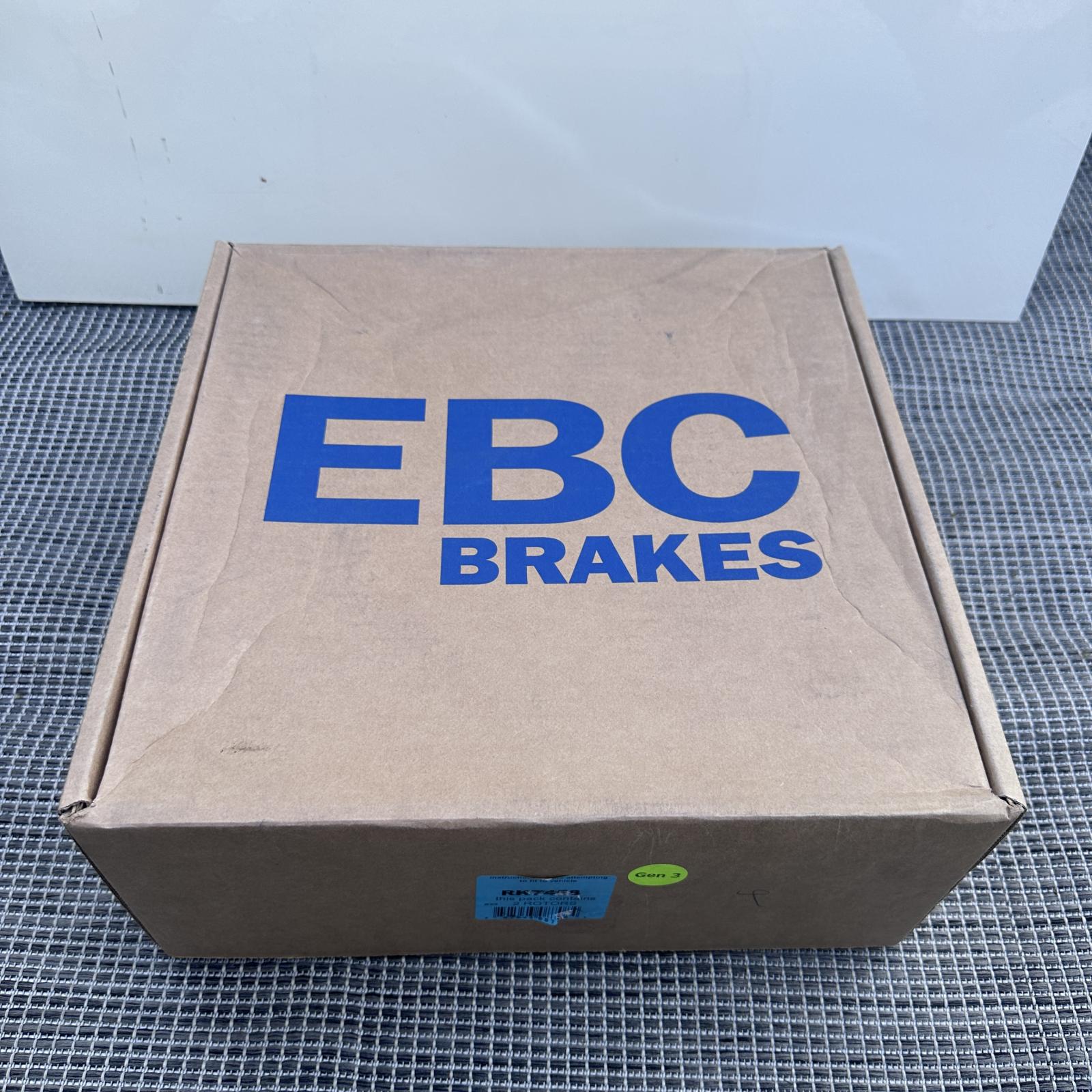 EBC RK7458 RK Series Premium OE Front Brake Rotors Pair for 15-20 Ford F-150 - Photo 4