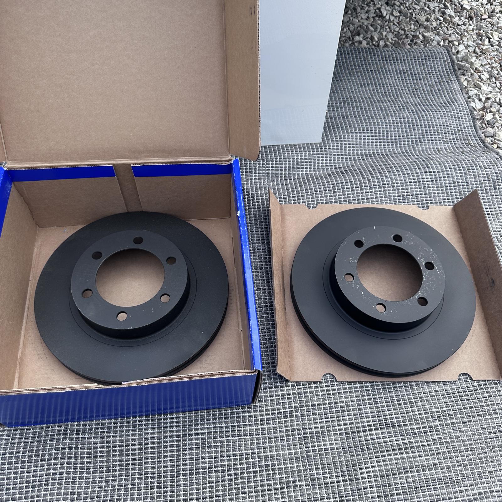 EBC RK7237 RK Series Plain Front Disc Rotors - New for Ford/Lincoln SUV/Sedan - Photo 3