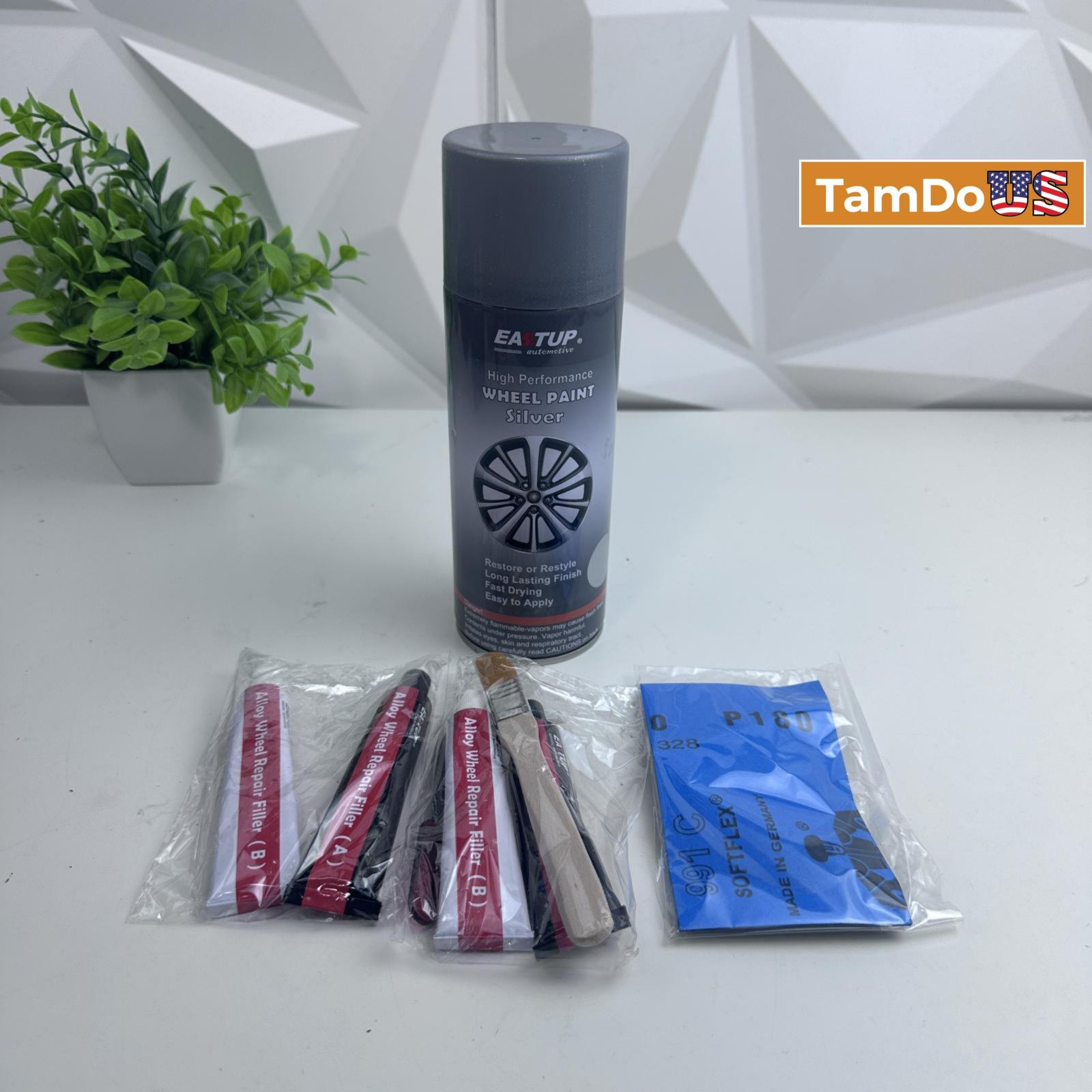 EASTUP Alloy Wheel Scratches Remove Kit - Photo 8