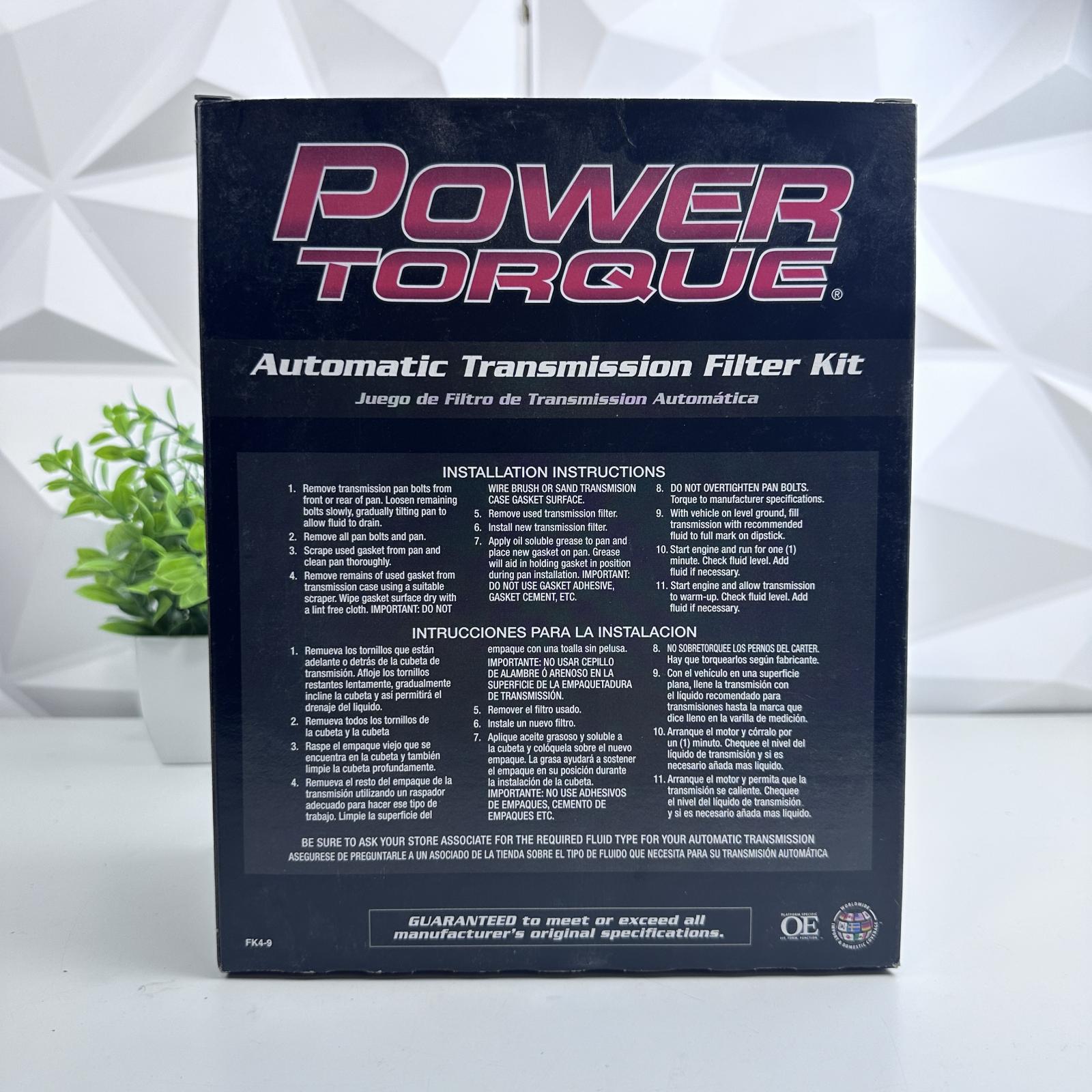 Power Torque FK379 Automatic Transmission Filter Kit - Photo 5