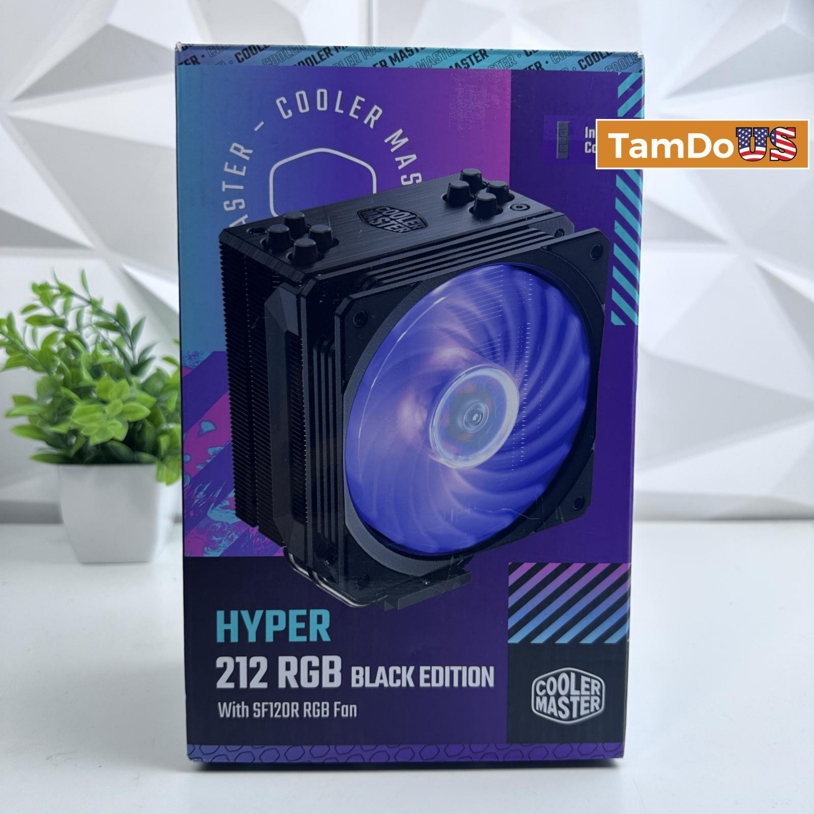 Cooler Master Hyper 212 RGB Black Edition CPU Air Cooler - Photo 2