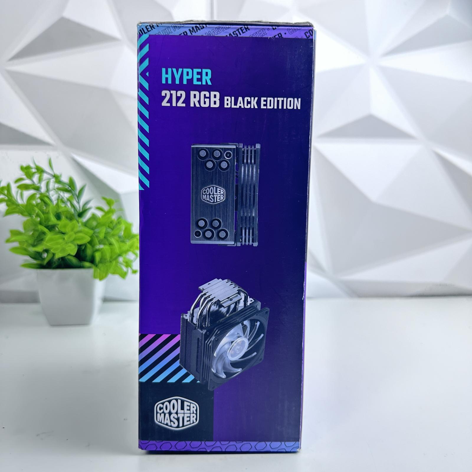 Cooler Master Hyper 212 RGB Black Edition CPU Air Cooler - Photo 5