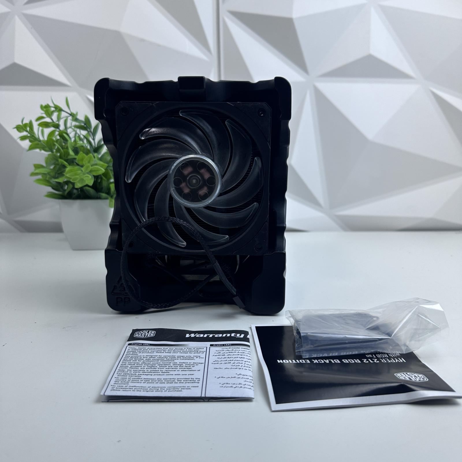 Cooler Master Hyper 212 RGB Black Edition CPU Air Cooler - Photo 6