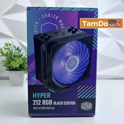 Cooler Master Hyper 212 RGB Black Edition CPU Air Cooler at Computer Components & Parts in new_open_box condition