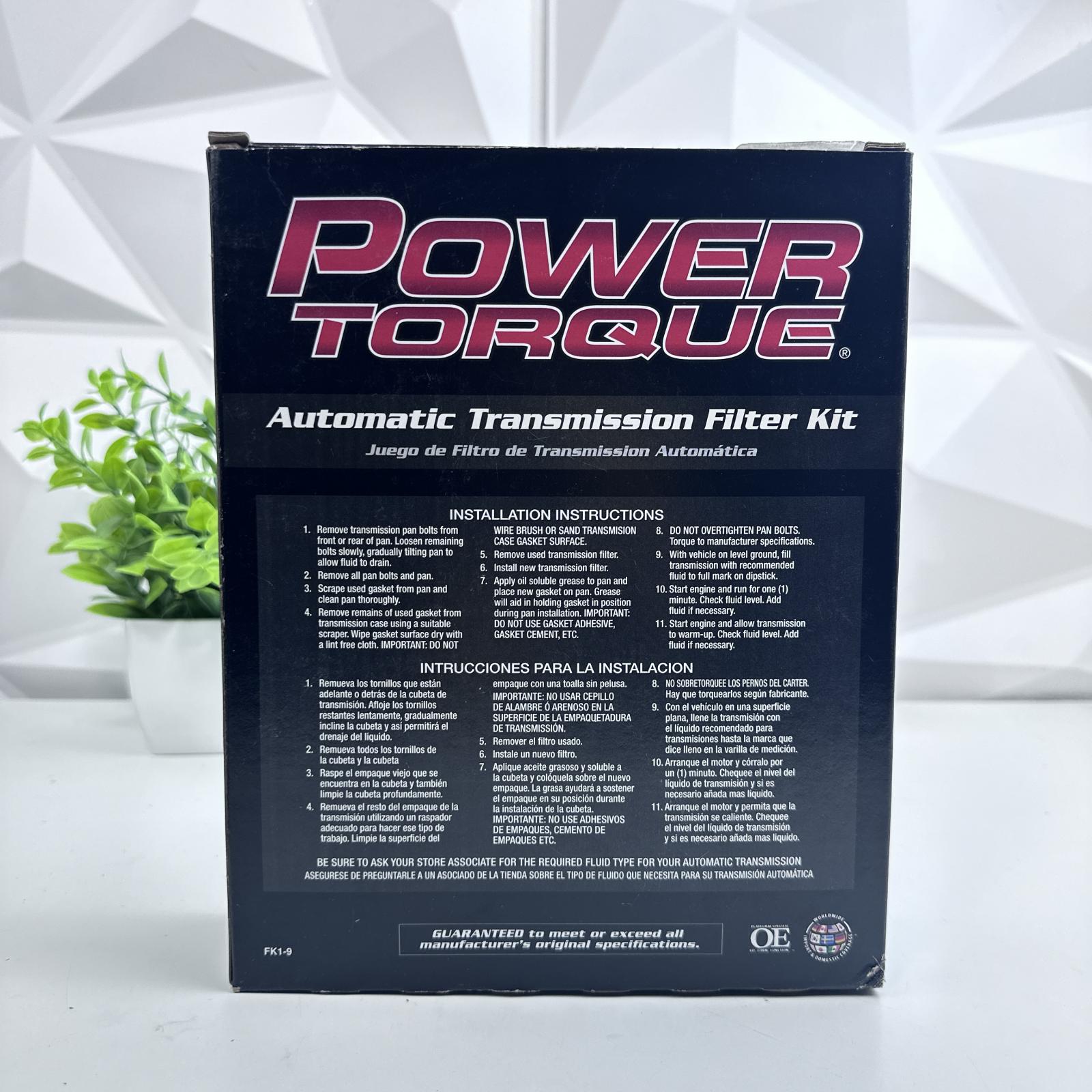 Power Torque FK-236 Automatic Transmission Filter Kit For GM 4L60E 4L65E 700R4 - Photo 4