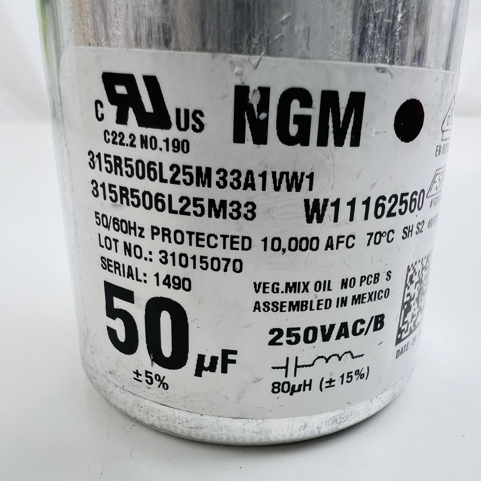 New Genuine OEM Whirlpool Washer Washing Machine Run Capacitor W11395618 - Photo 5