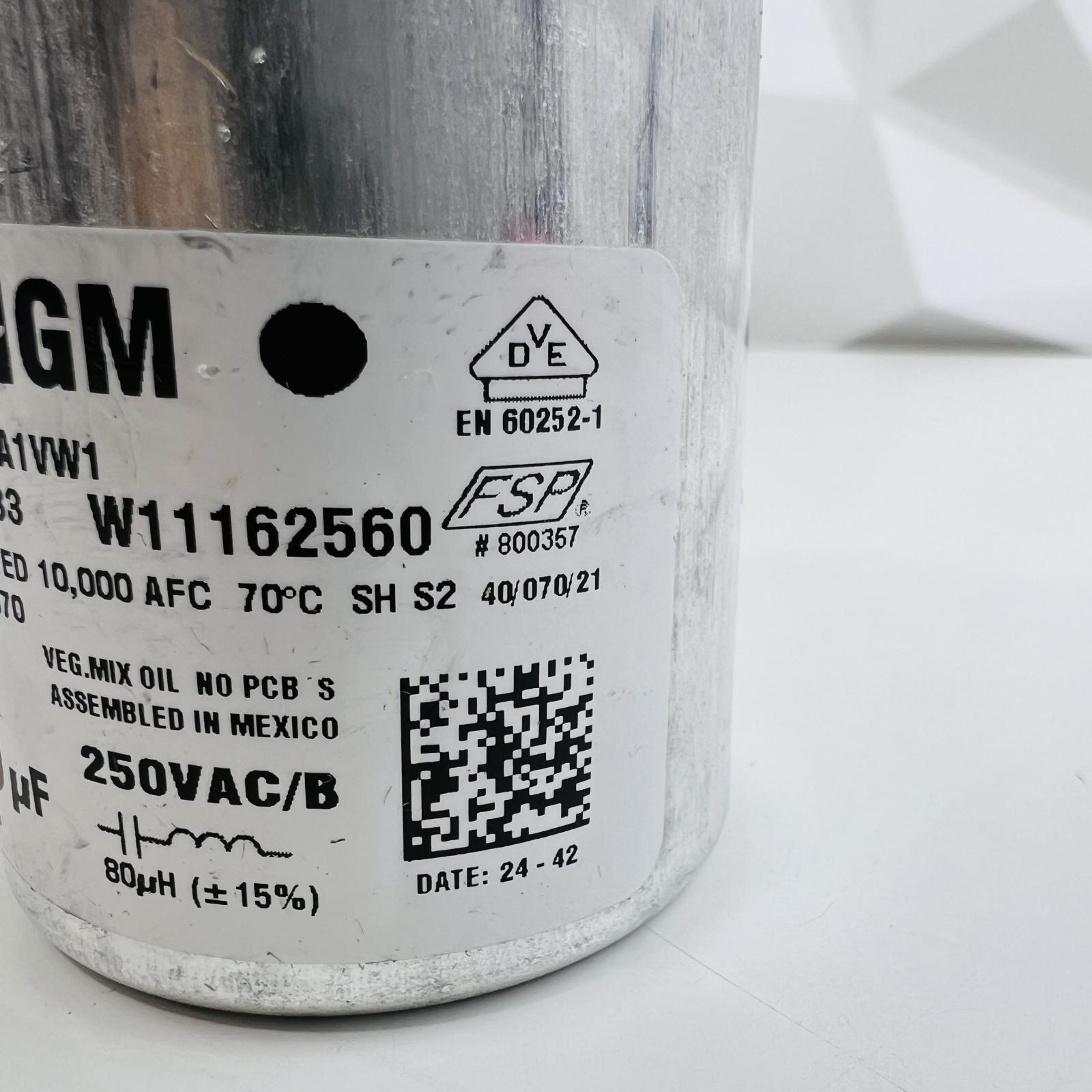 New Genuine OEM Whirlpool Washer Washing Machine Run Capacitor W11395618 - Photo 6