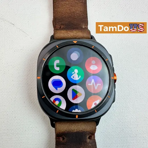 Samsung Galaxy Watch Ultra SM-L705U (47mm, LTE) Smart Watch, Brown leather Band at TamDoUS Taylorsville