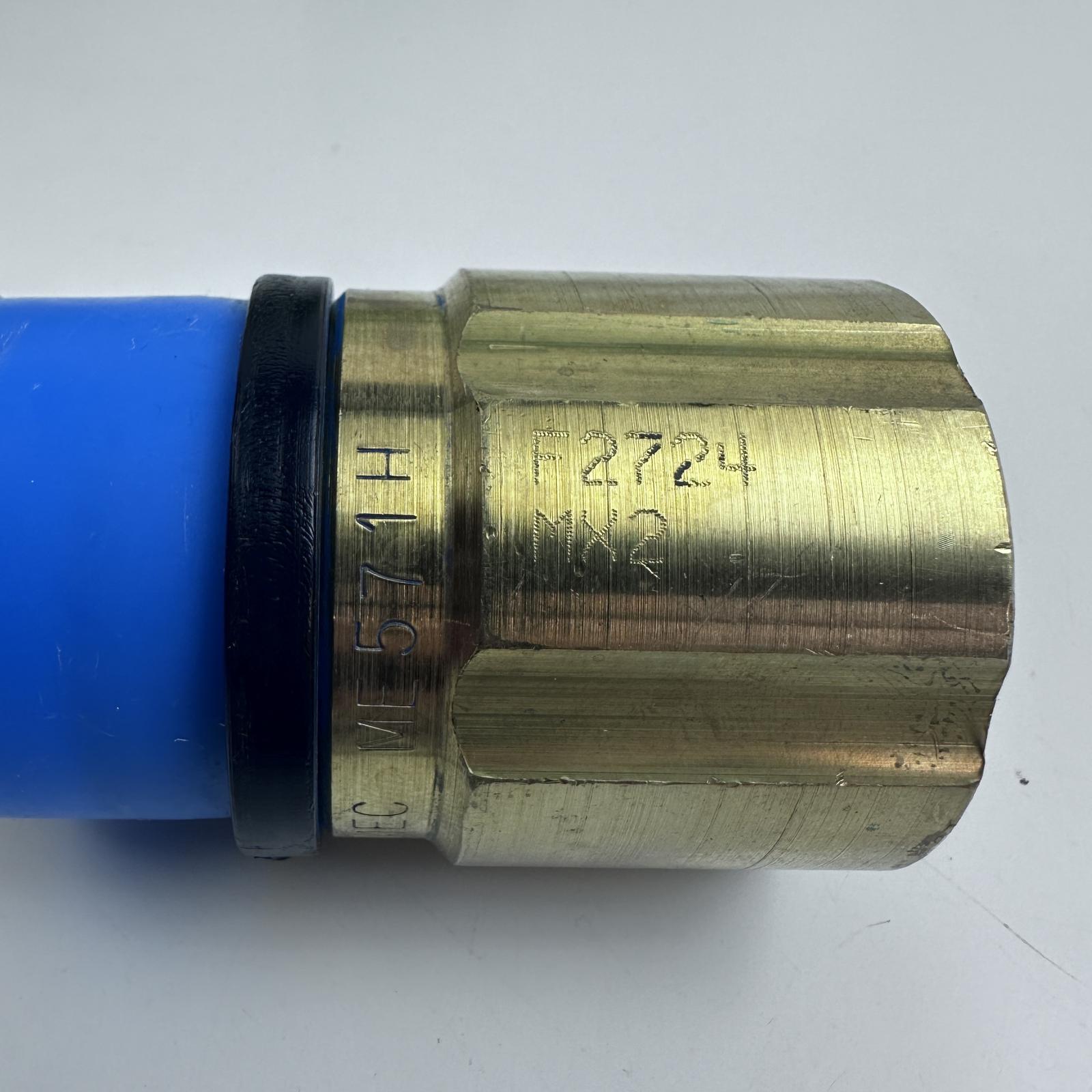 MEC ME571H High Capacity Hose End Swivel Check Adapter Valve Propane LPG - Photo 5