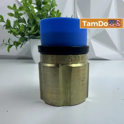 MEC ME571H High Capacity Hose End Swivel Check Adapter Valve Propane LPG at Electrical Equipment & Supplies in good condition