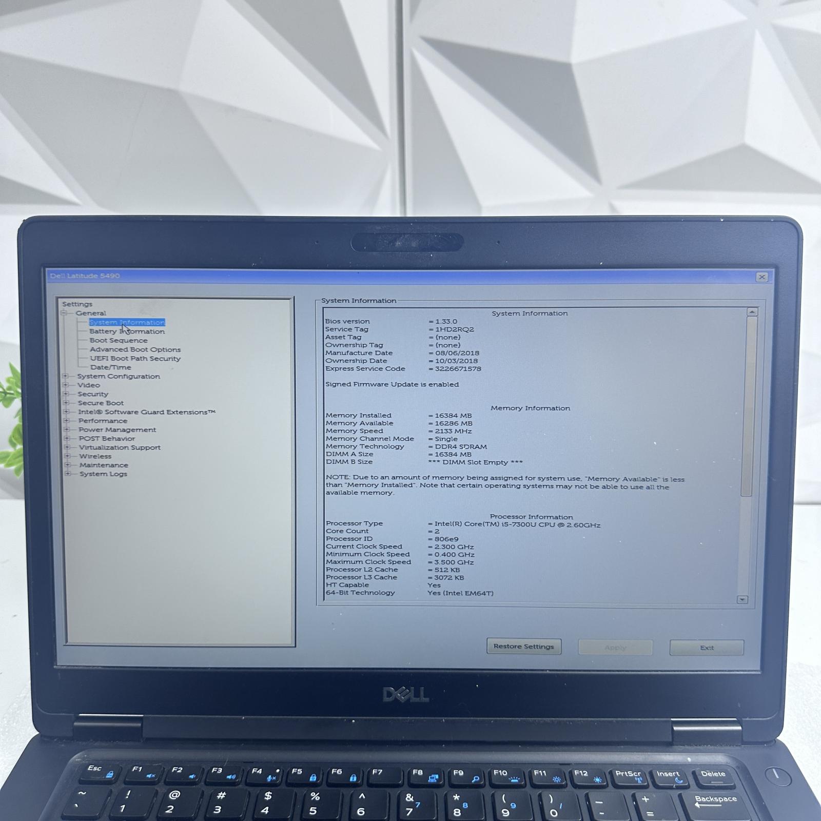 Dell Latitude 5490 Laptop, 14" HD, i5-7300U - Photo 5