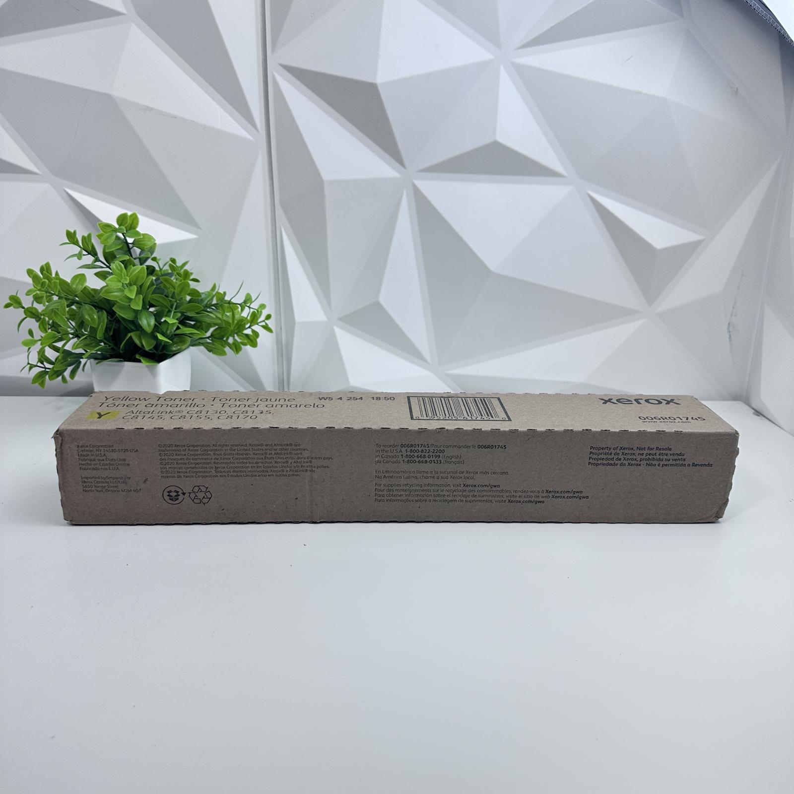 Xerox 006R01745 Yellow Toner Cartridge Compatible for Phaser 7800 Printer - Photo 5