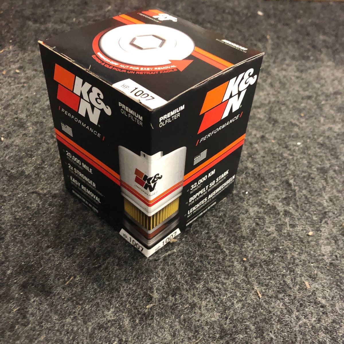 Lot of 2 K&N Engineering Oil Filter HP-1007 - Photo 2