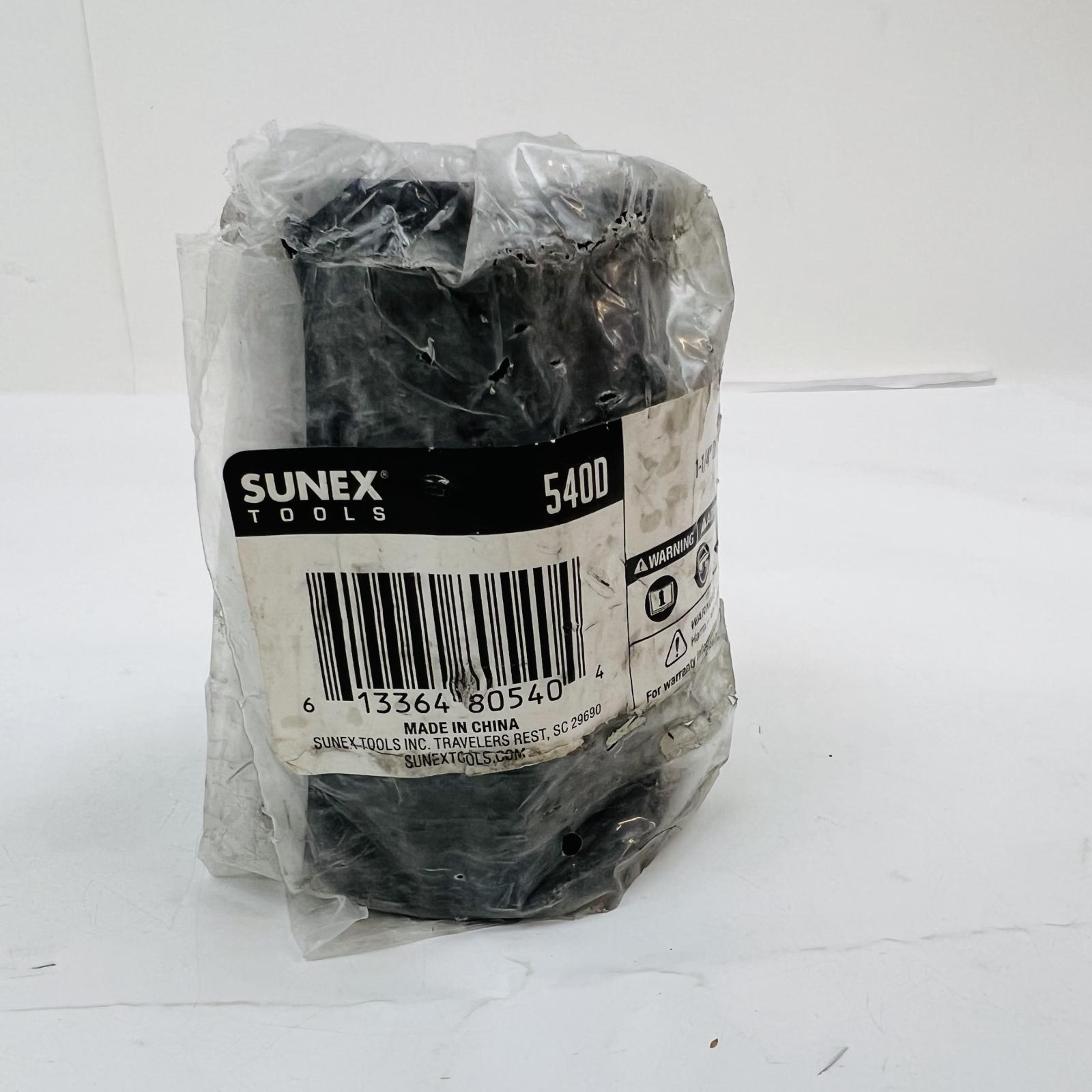 Sunex 540D 1" Drive Deep 6-Point Impact Socket 1-1/4" - Photo 3