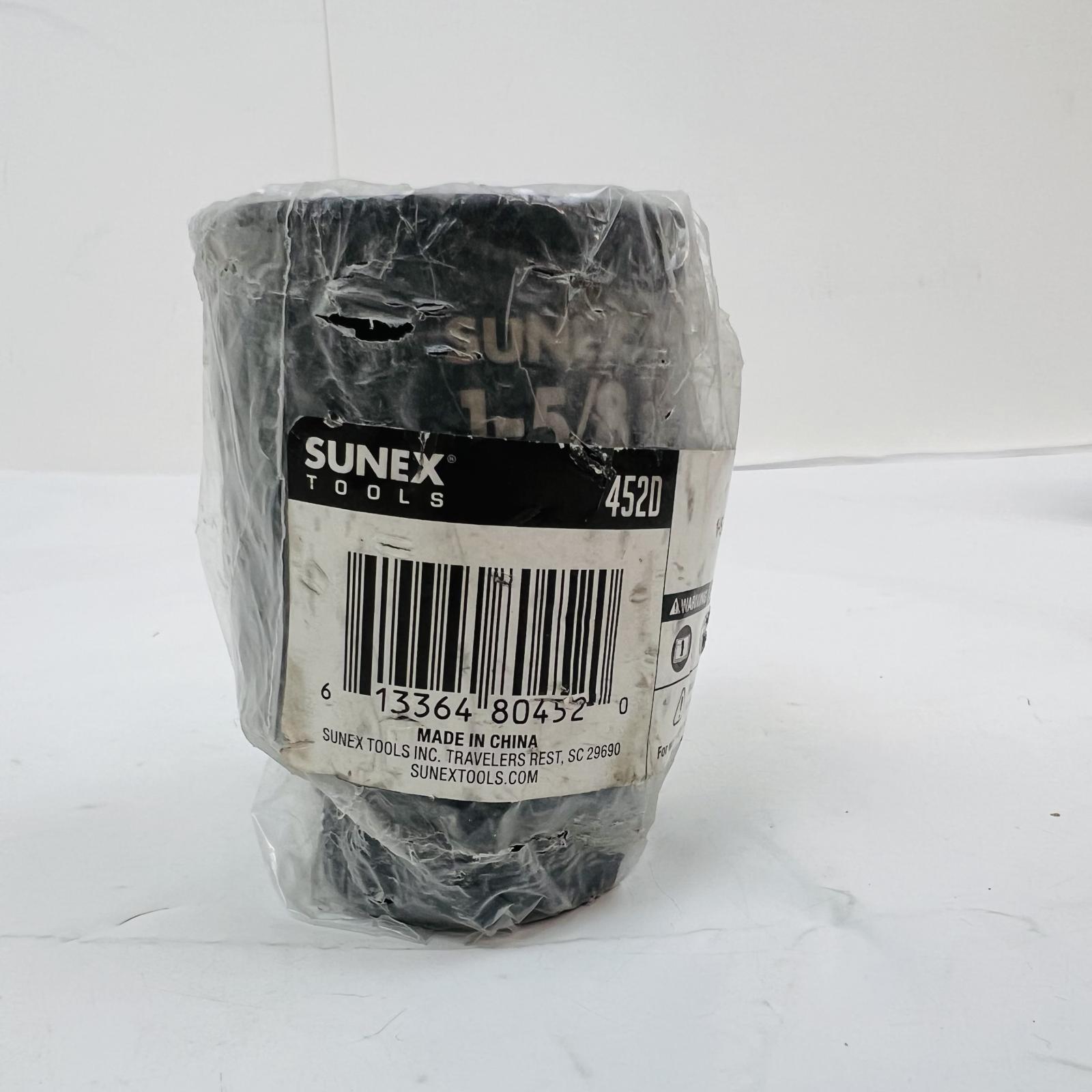 Sunex 452D Impact Socket, 1 Inch Drive, 1-5/8 Inch - Photo 2