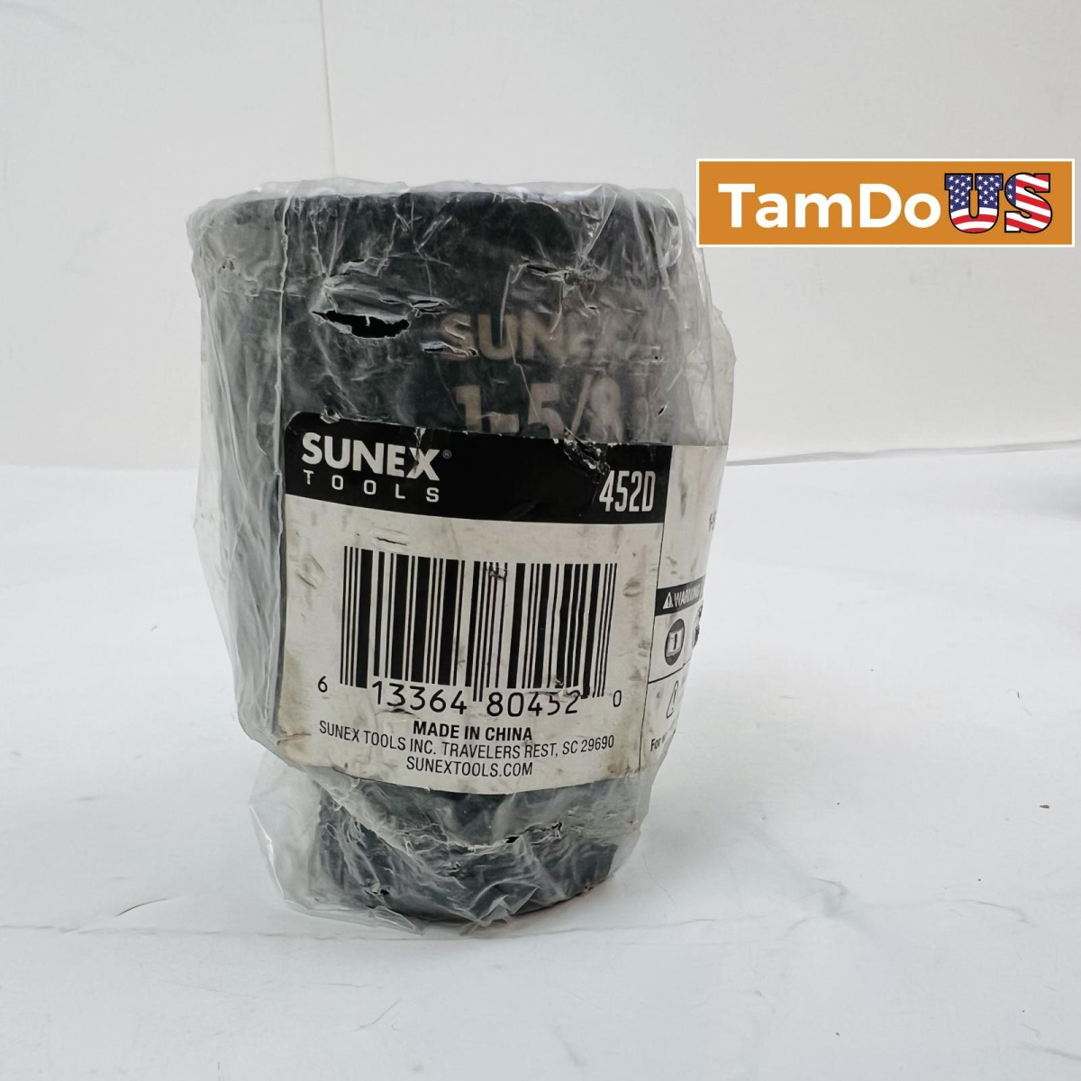 Sunex 452D Impact Socket, 1 Inch Drive, 1-5/8 Inch - Photo 1