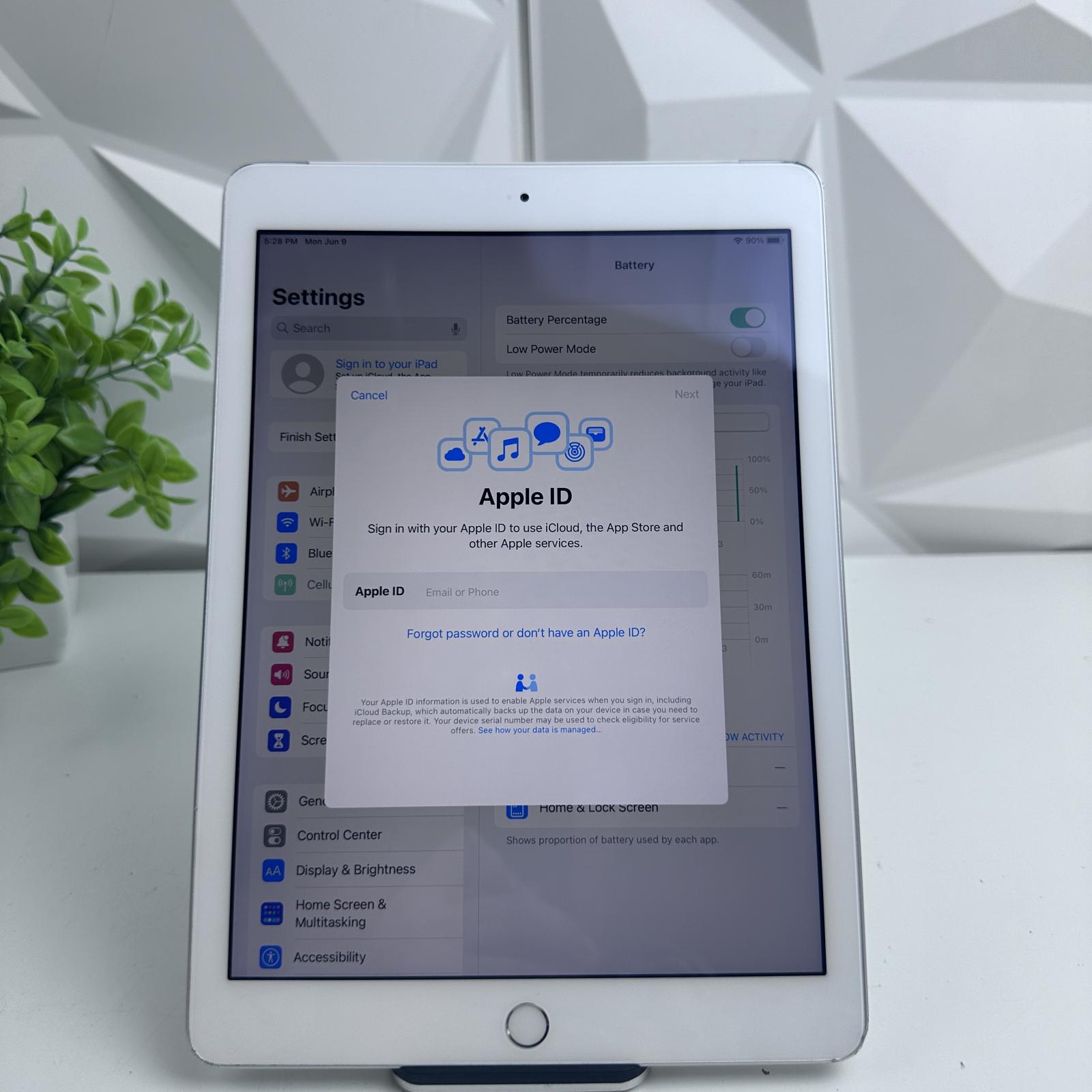 Apple iPad (5th Gen) WiFi + Cellular, 128GB, Silver - Photo 9