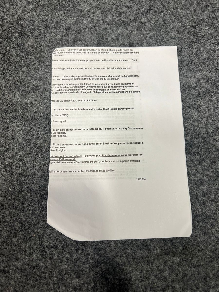 Dorman Harmonic Balancer 594-386 for Acura TSX 2013-2014 - Photo 7