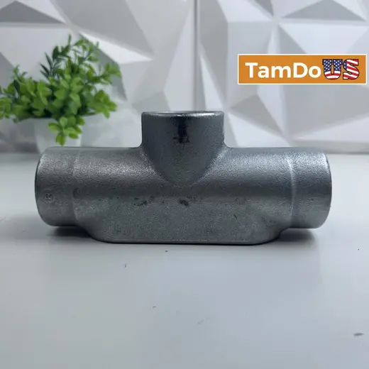 EATON TB57 1-1/2" Conduit Outlet Body, Type T, Aluminum, Threaded at TamDoUS Taylorsville