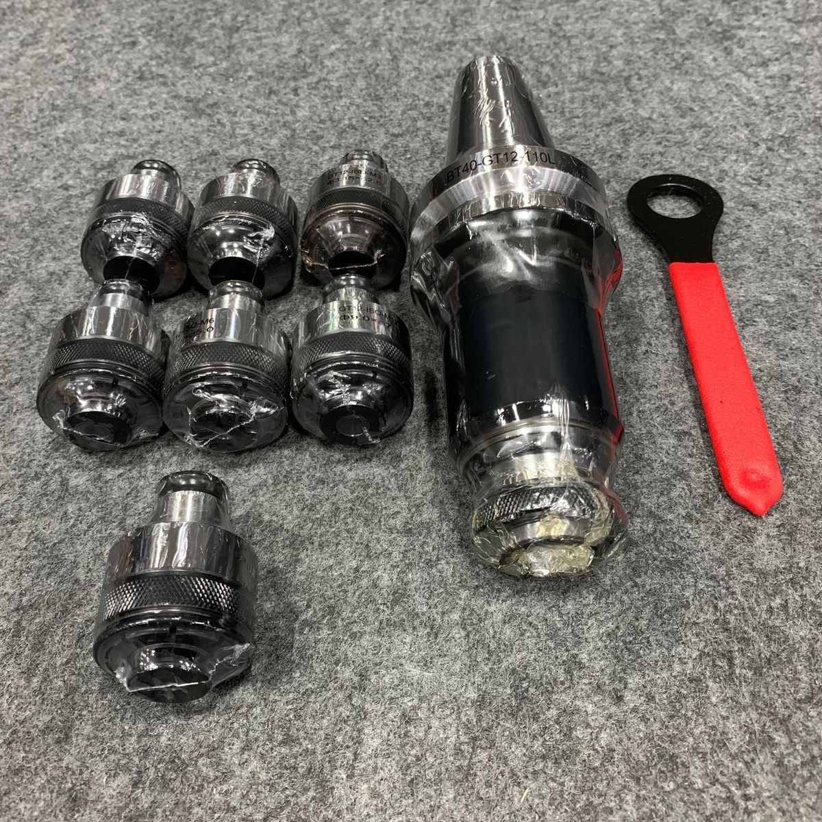 BT40 GT12 110L Tapping Collet Set Tool Holder with 7pcs Collets - Photo 2