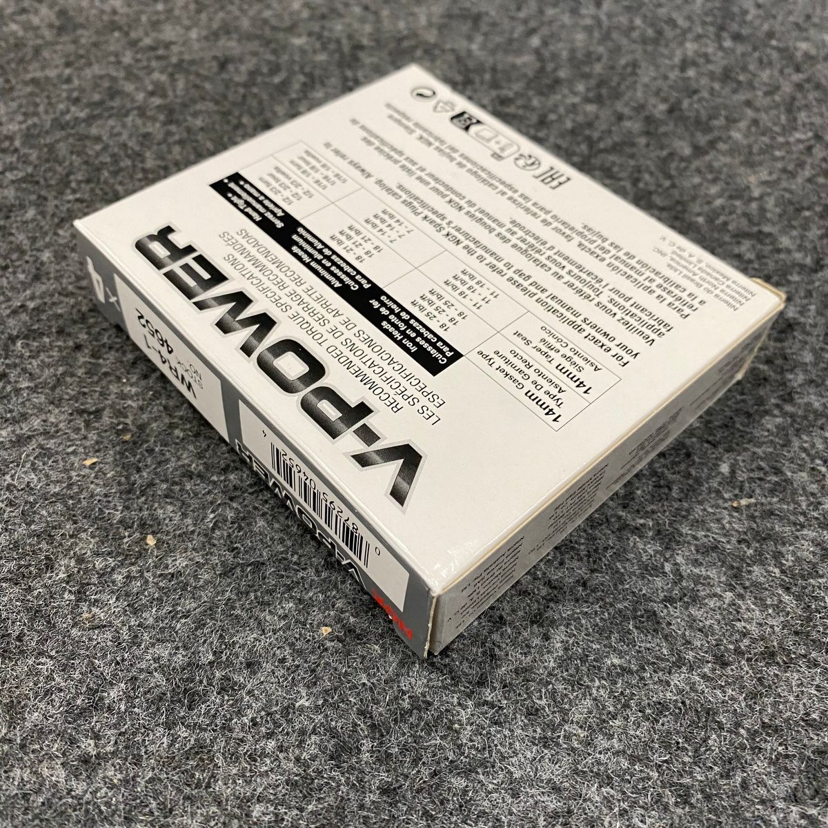 NGK V-Power Spark Plugs WR4-1 Stock #4652 (Qty 12) – NEW, Genuine OEM - Photo 7