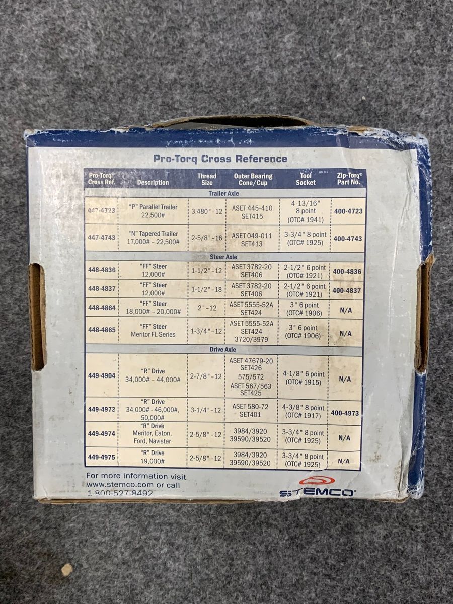 Pro-torq Advance Axle Spindle Nuts 447-4723 - Photo 8