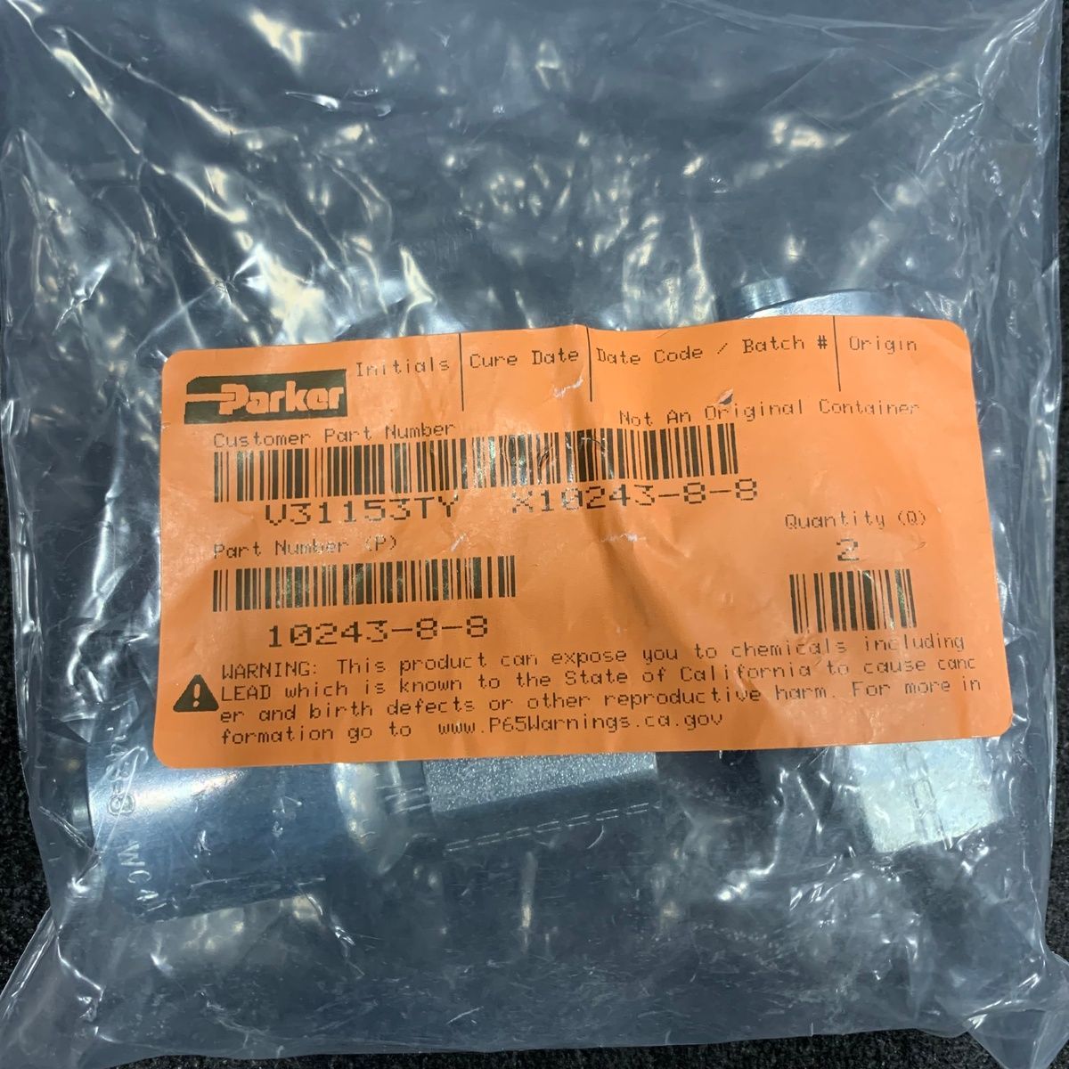 Parker 10243-8-8 Hydraulic Hose Fittings 1/2" NPTF x 1/2" Hose - Photo 9