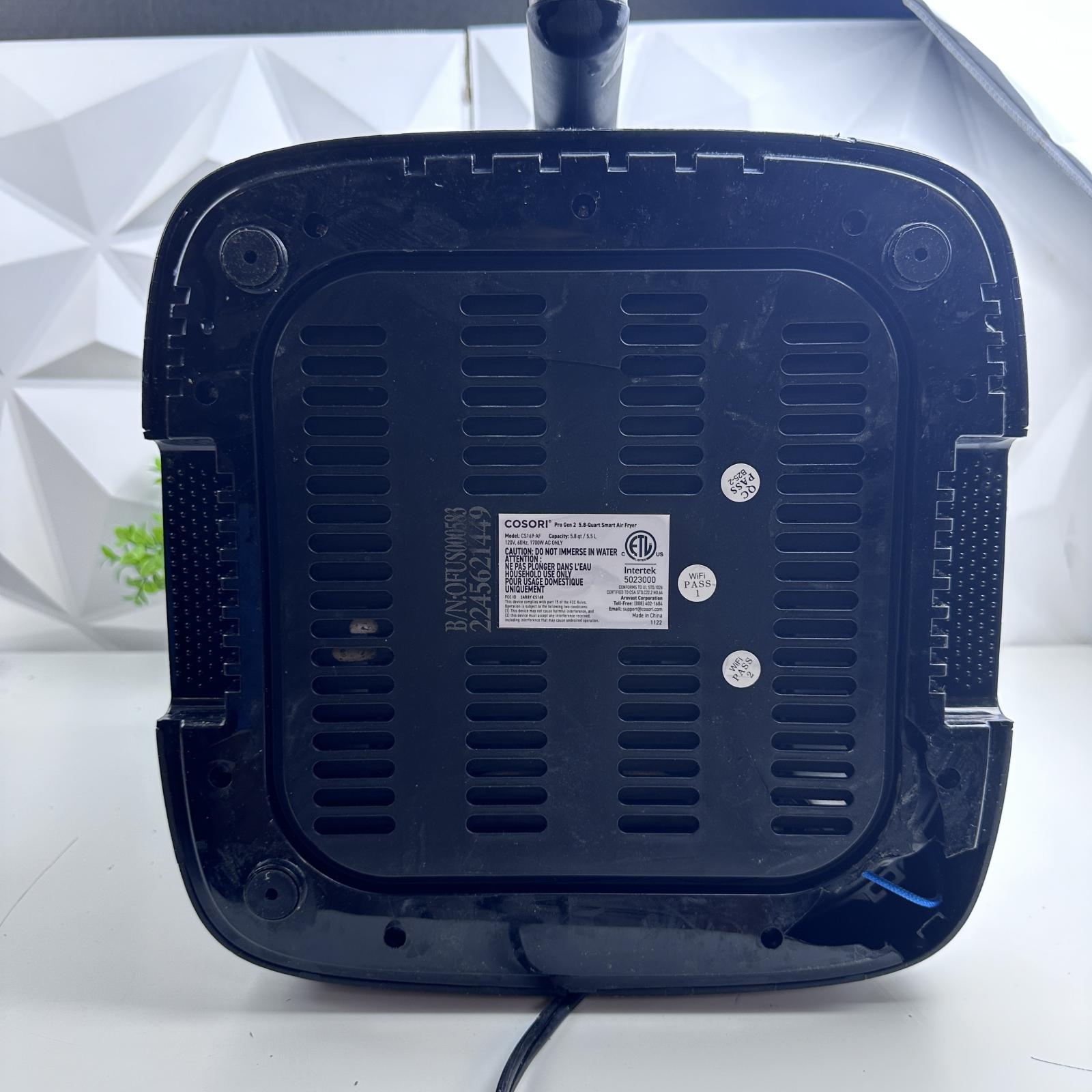 COSORI Pro Gen 2 Smart Air Fryer 5.8 Qt (CS169-AF) - Photo 5
