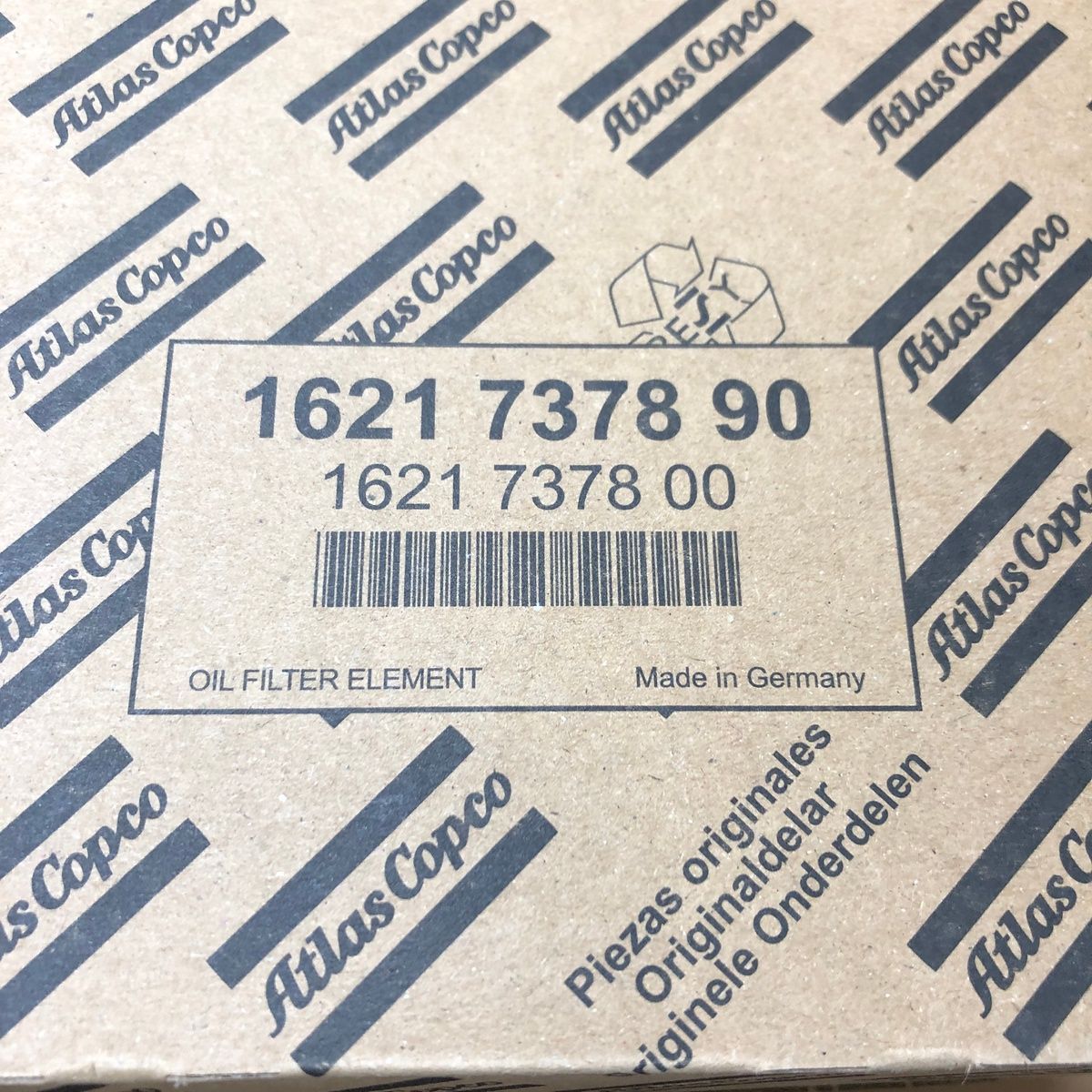 Atlas Copco Oil Filter 1621-7378-00, Max 20 Bar, OEM Part - Photo 5