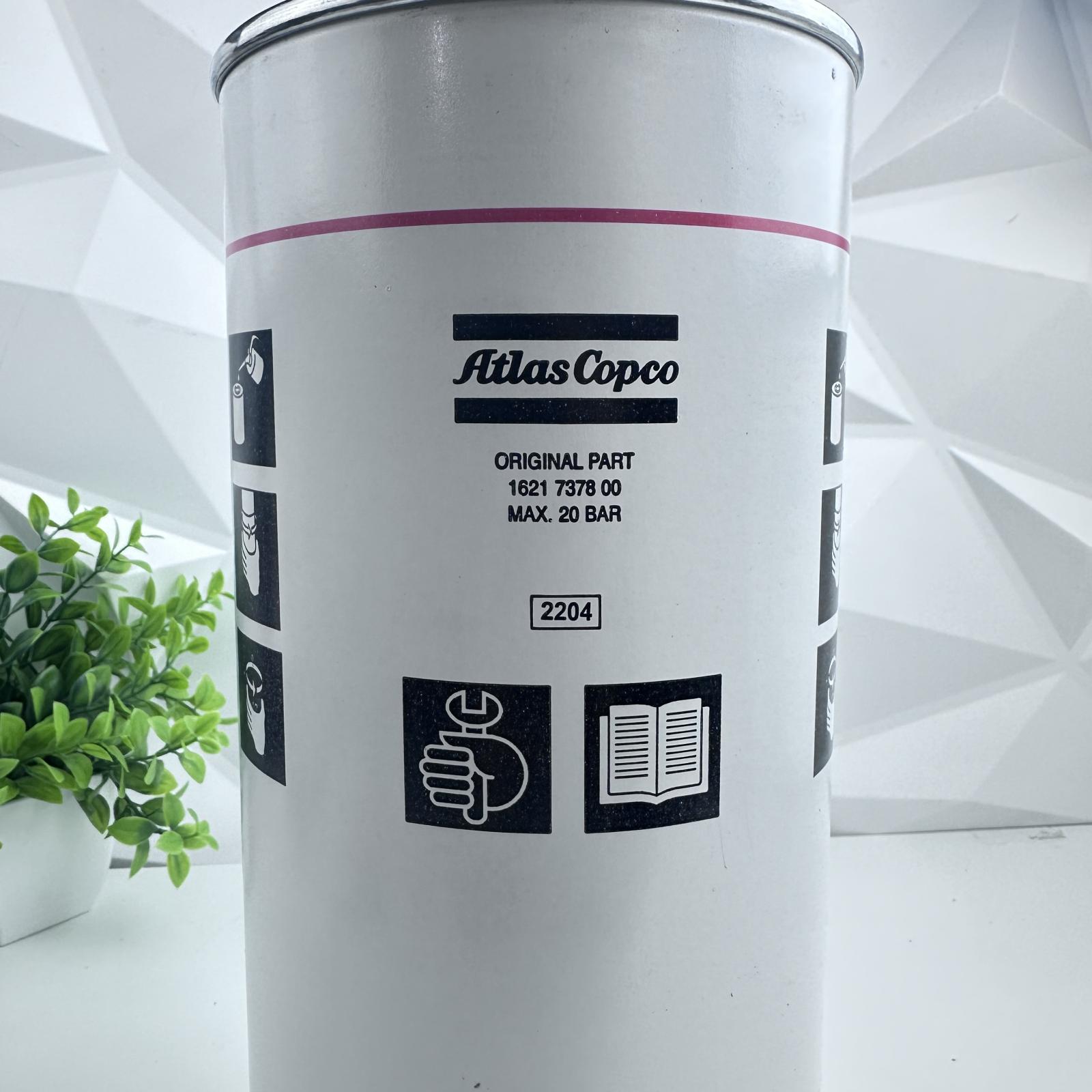 Atlas Copco Oil Filter 1621-7378-00, Max 20 Bar, OEM Part - Photo 3