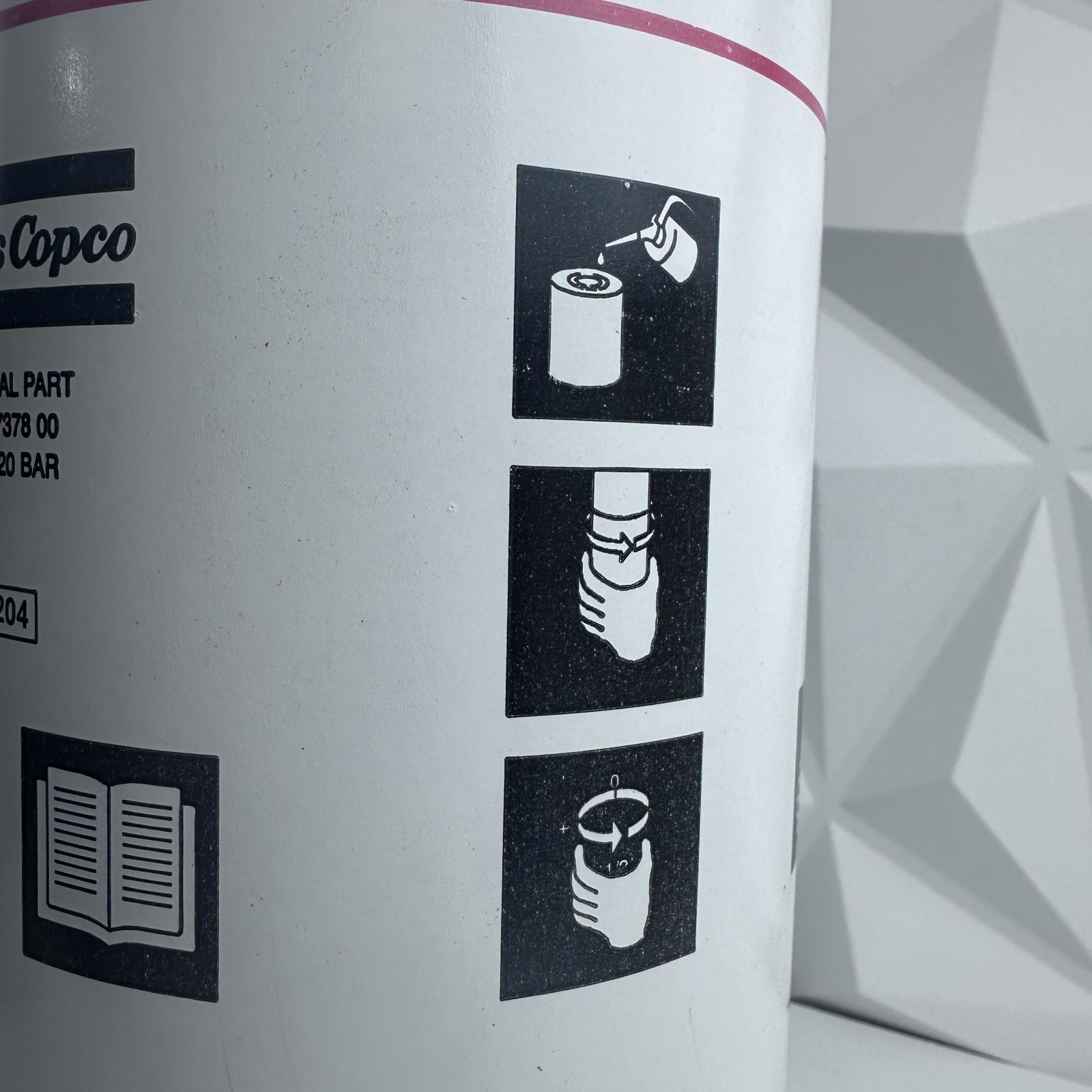 Atlas Copco Oil Filter 1621-7378-00, Max 20 Bar, OEM Part - Photo 10