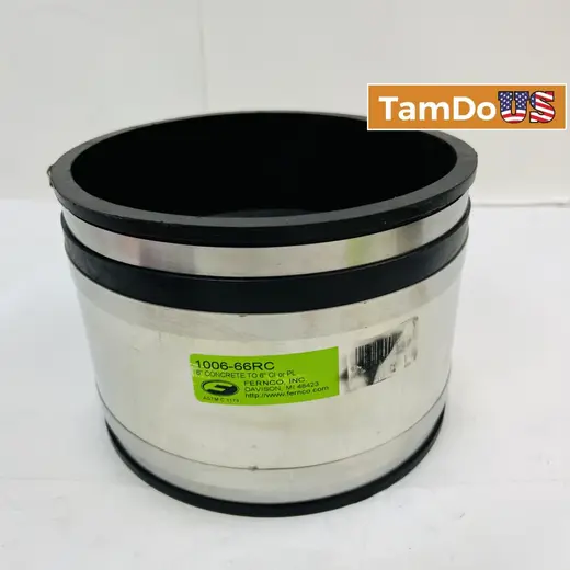 Fernco 1006-66RC 6" Concrete to 6" CI or PL Sewer Pipe Coupling at TamDoUS Taylorsville