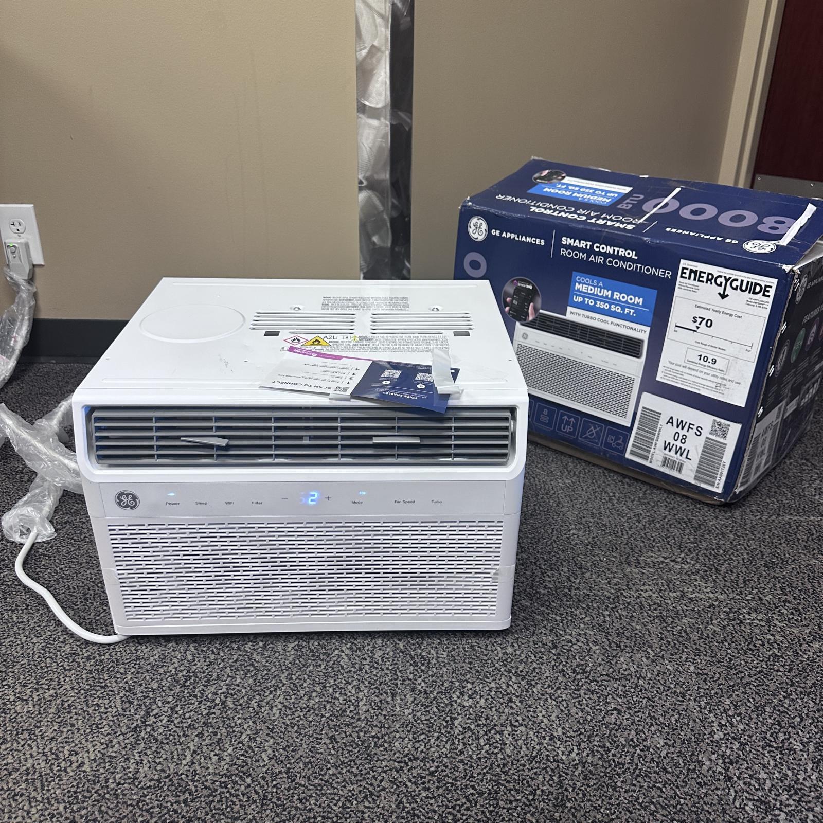 GE 8,000 BTU Smart Electronic Window Air Conditioner - Photo 2