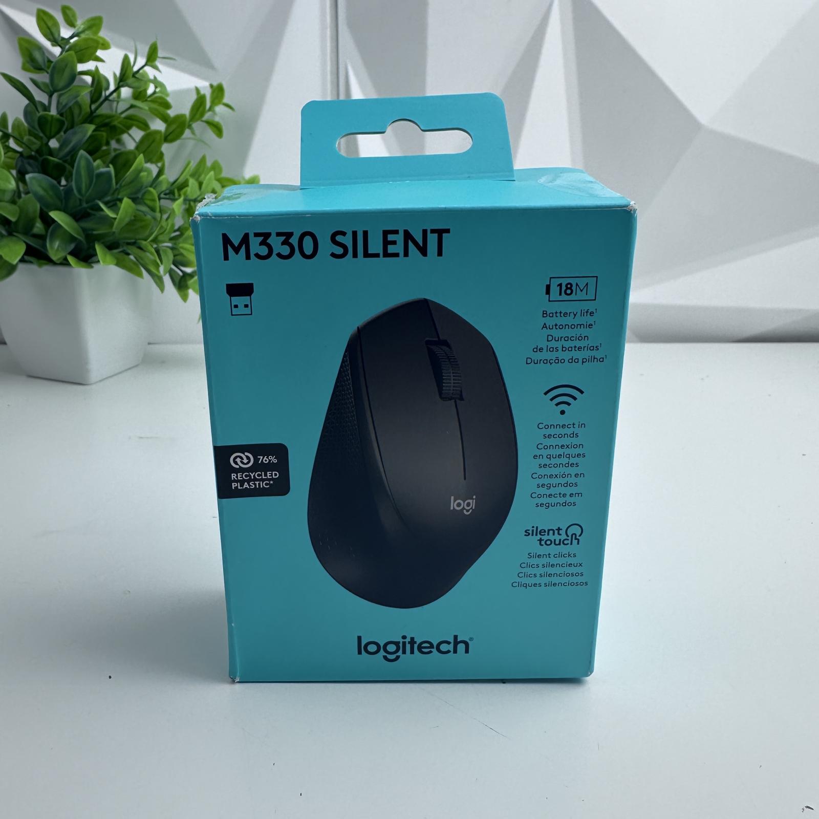 Logitech M330 SILENT Wireless Optical Mouse with USB Nano Receiver - Photo 8
