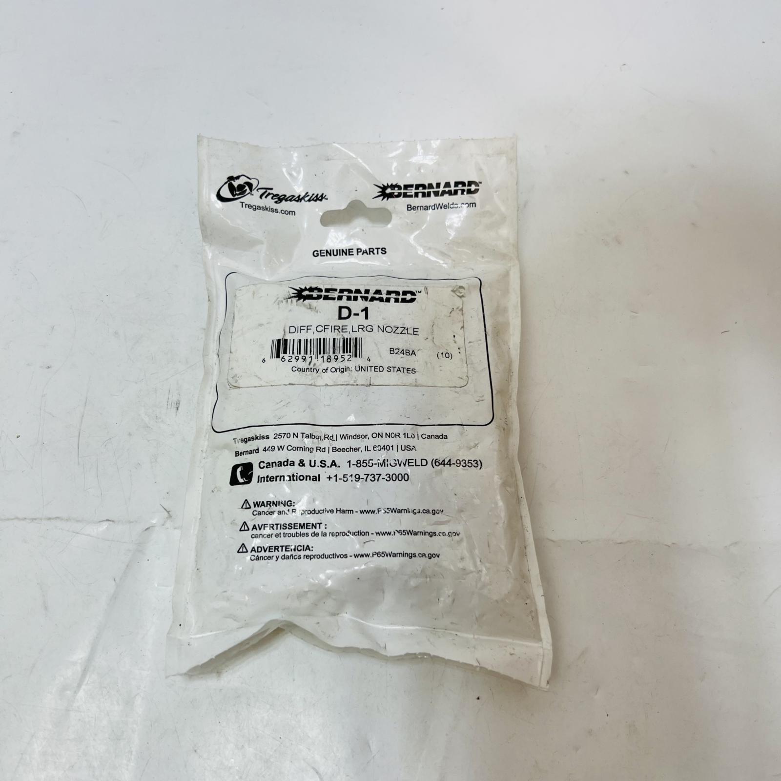 Bernard D-1 Diffuser C-Fire Large Nozzle, Qty 10 - Photo 3