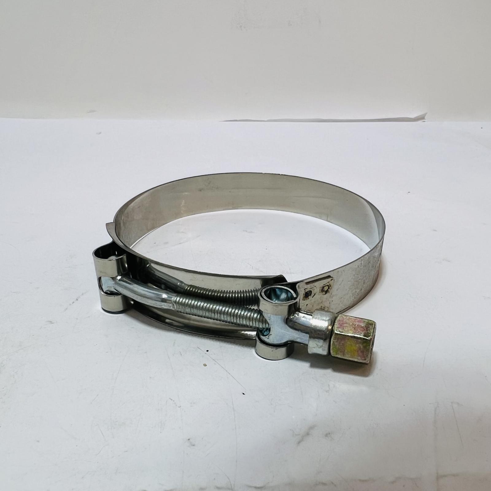 Lot of 2 T-Bolt Hose Clamp 95-105mm Stainless Steel - Photo 2