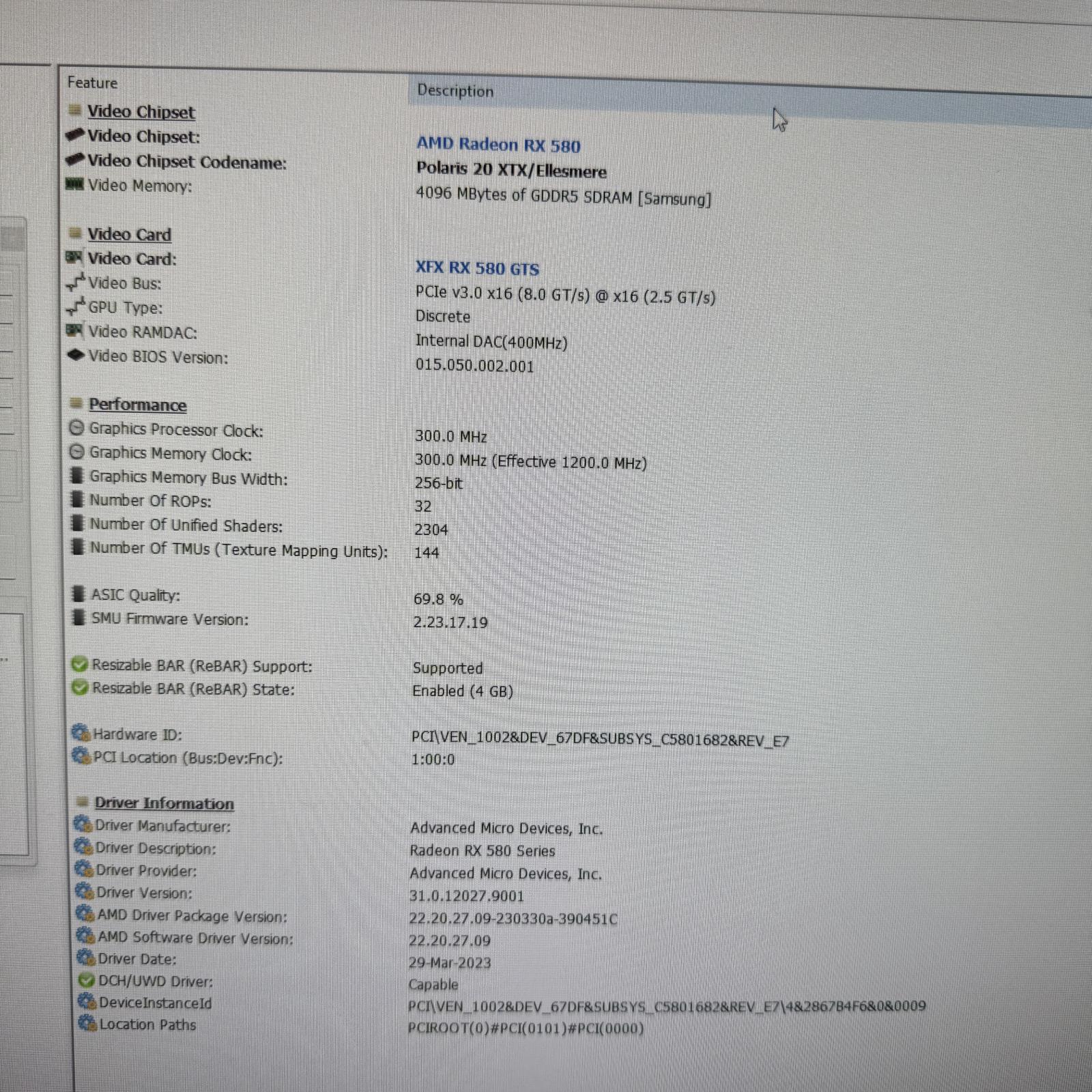 XFX AMD Radeon RX 580 GTS 4GB GDDR5 Gaming Graphics Card - Photo 13