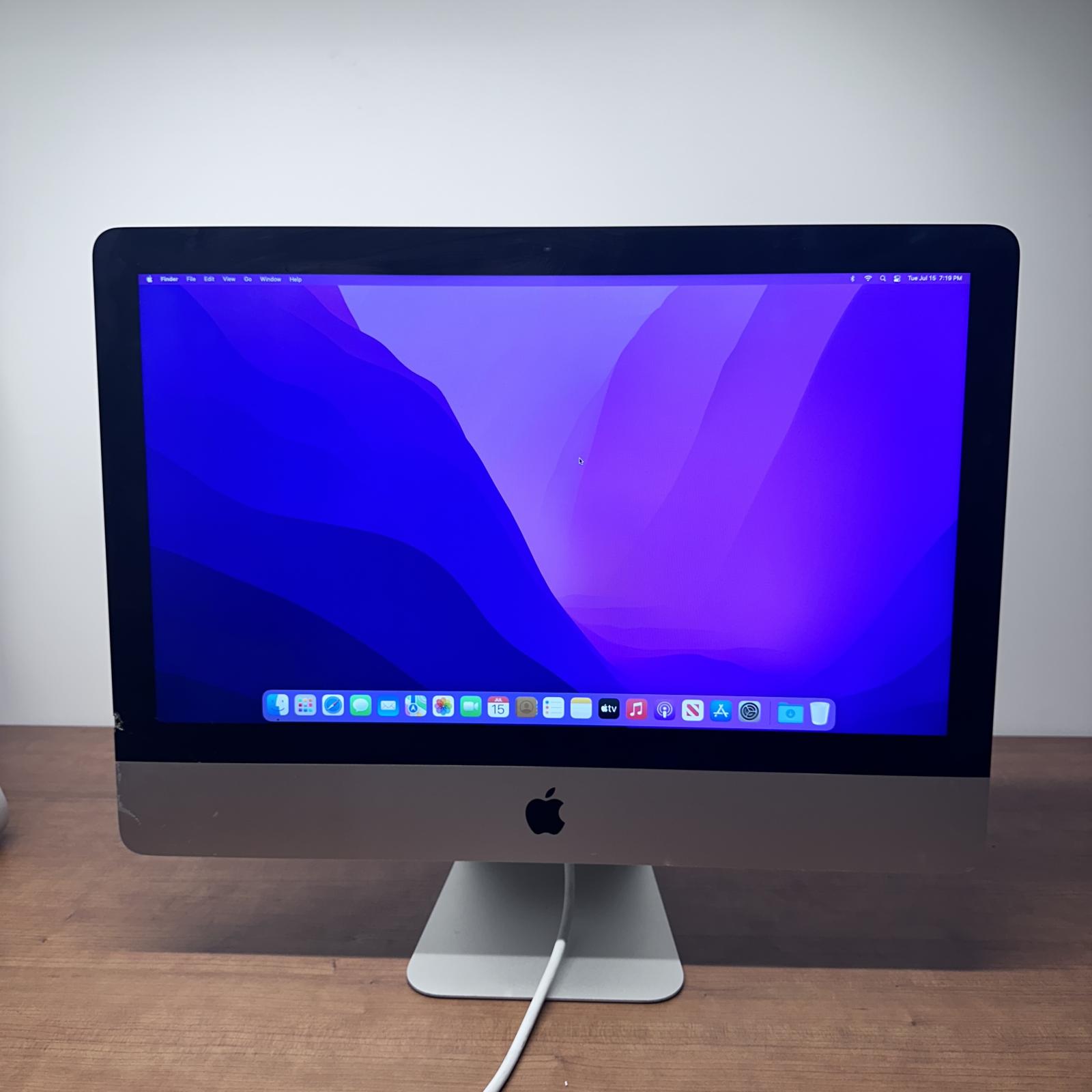 iMac 21.5-inch, Late 2015 Intel Quad-Core i5, 8GB, 1TB Storage - Photo 2