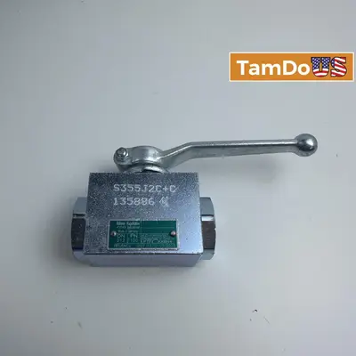 Bömer Ball Valve DN 12 PN 100 at Hydraulics, Pneumatics & Plumbing in excellent condition