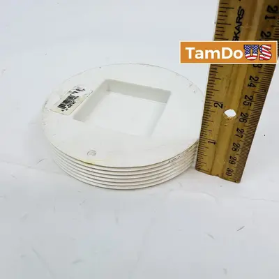 Lot of 2 PVC-PSM Sewer Drain Plug/Cap/Fitting at Fasteners & Hardware in new_open_box condition