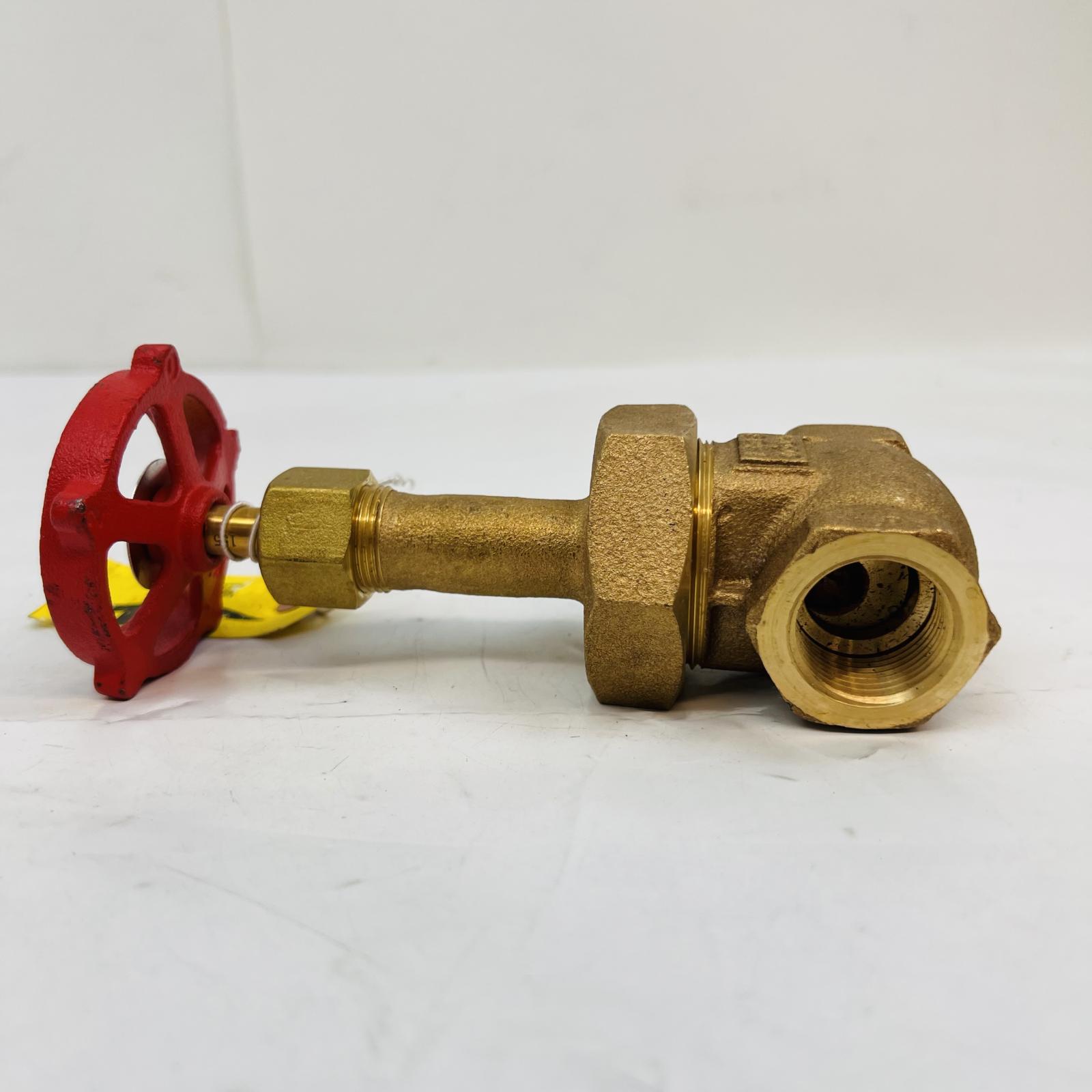 Milwaukee Valve Bronze Gate Valve 3/4" NPT, 150 SWP / 300 WOG - Made in USA - Photo 5
