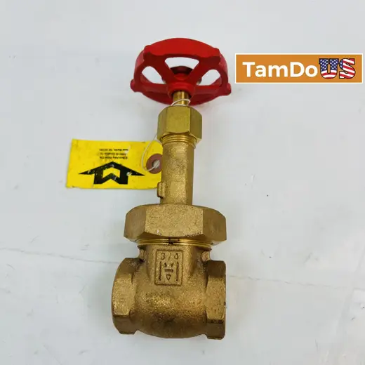 Milwaukee Valve Bronze Gate Valve 3/4" NPT, 150 SWP / 300 WOG - Made in USA at TamDoUS Taylorsville
